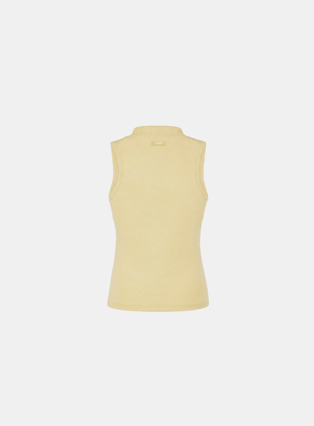 배드블러드 [w-tnk26-055] Everyday Mock-Neck Tank - Yellow 상품 이미지 2