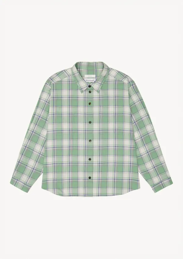 Brie Check Shirt in Green
