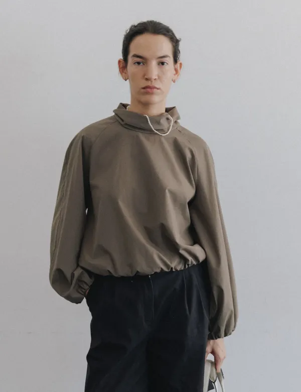 Sabon Blouse (Khaki)