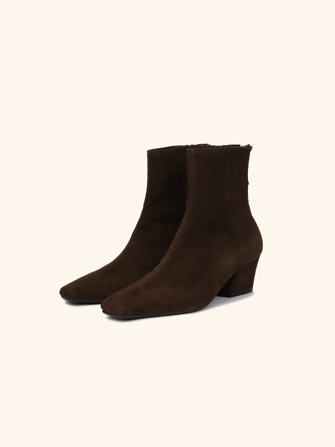 러브듀이 25 ACCORDION ankle boots/ 브라운스웨이드 상품 이미지 3