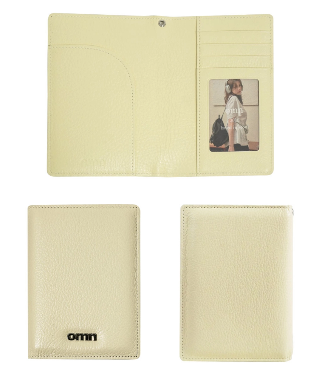 옴니포턴트 [Anti-Skimming] memory passpot wallet _Lemon butter 상품 이미지 3