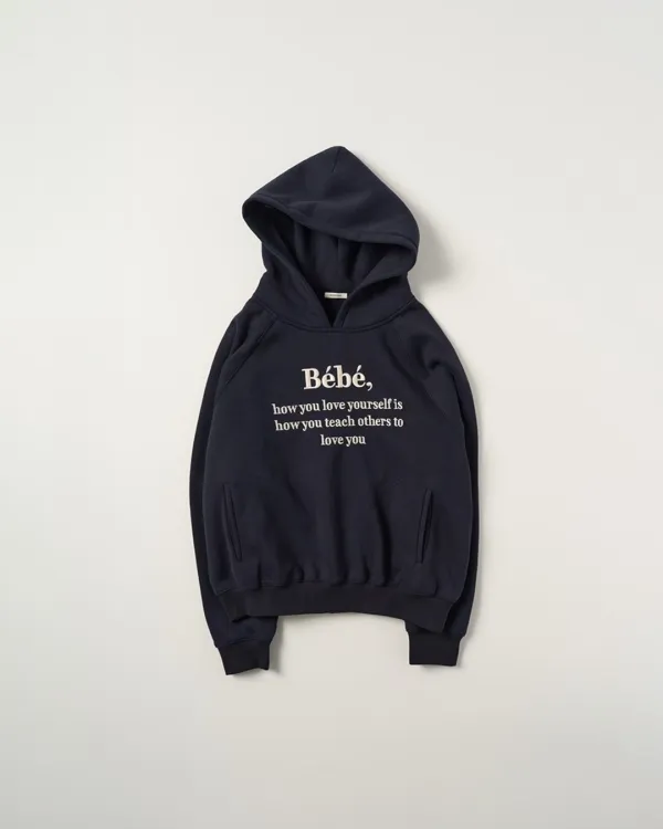 Bébé Logo Hoodie [NAVY]