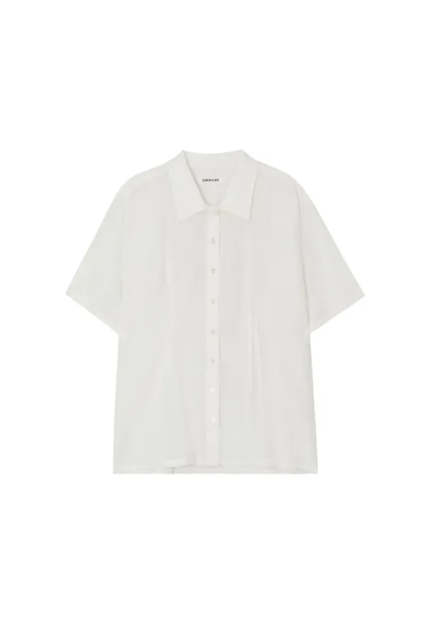 Double-darted shirts - White