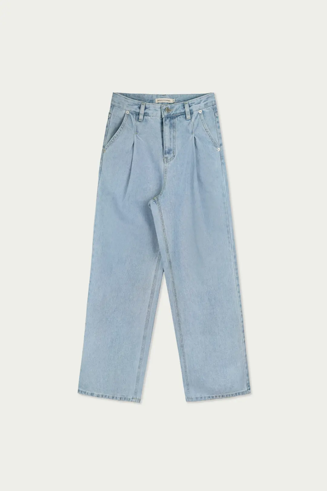 위드아웃썸머 Mellow pintuck denim_light blue 상품 이미지 1