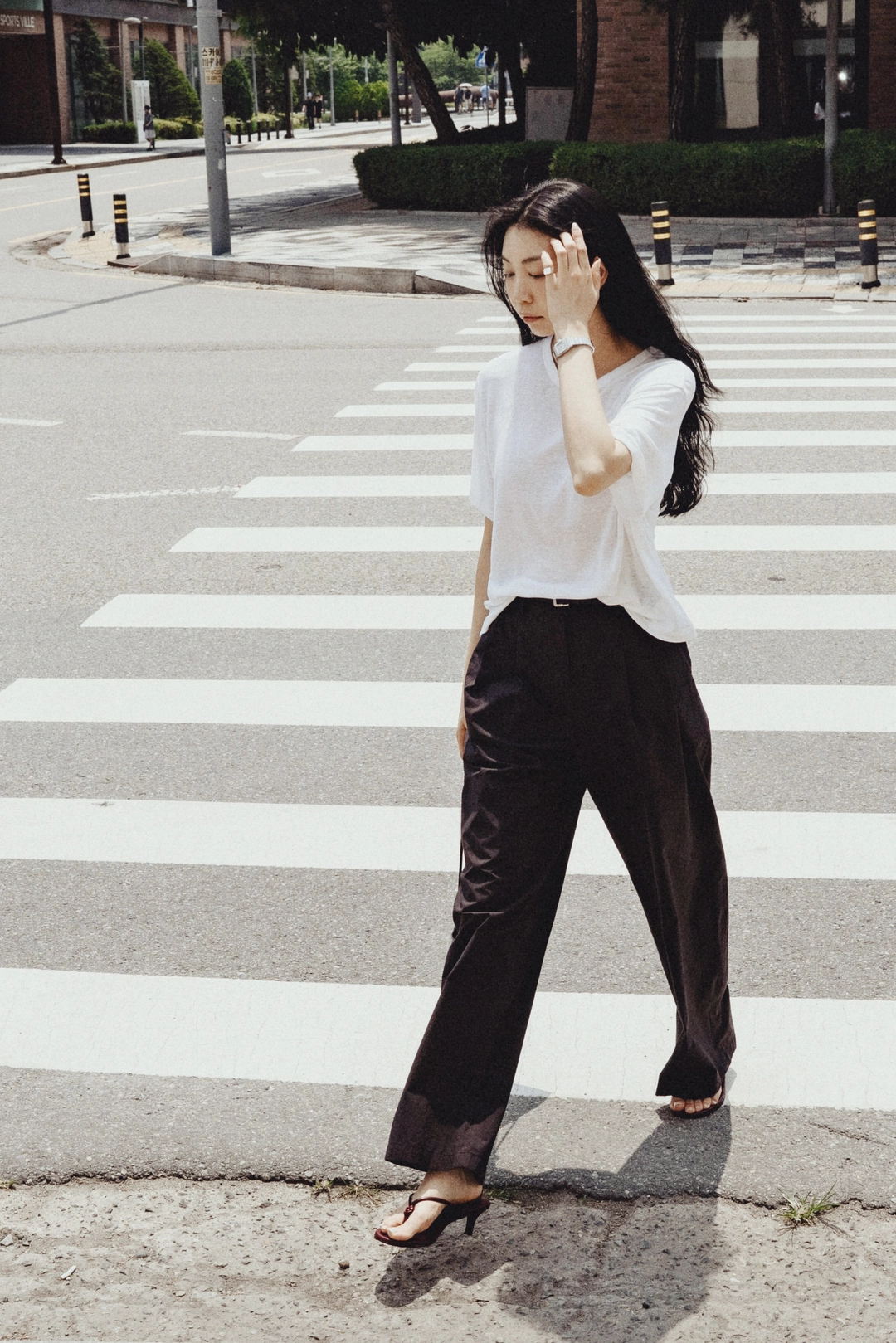 스앨더 24983_Natural Linen slub short sleeve T 상품 이미지 1