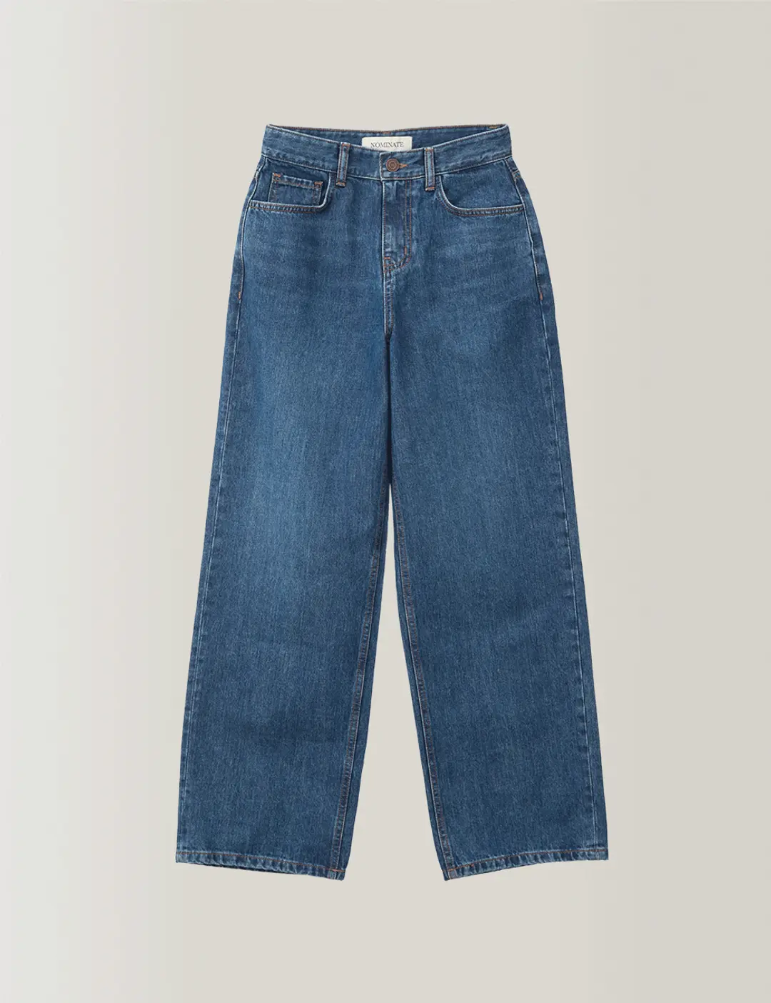 노미나떼 Italy Classic Fit Denim Pants (Blue Mud) 상품 이미지 2