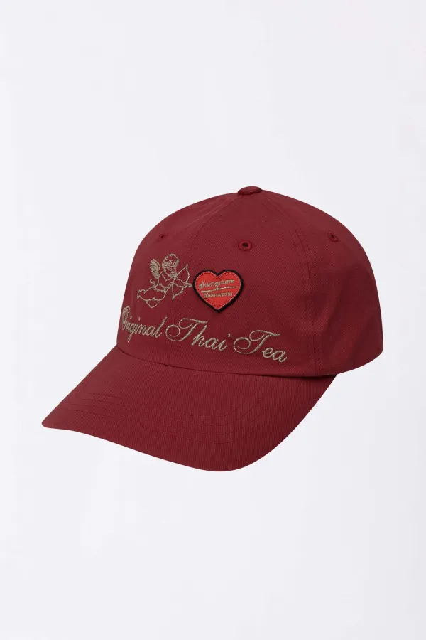 [Sculptor X Cha Tra Mue] Heavenly Thai Ball Cap Red