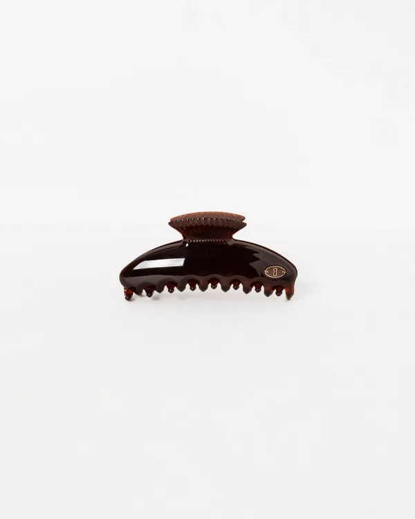 Classy Logo Shell Hair Clip