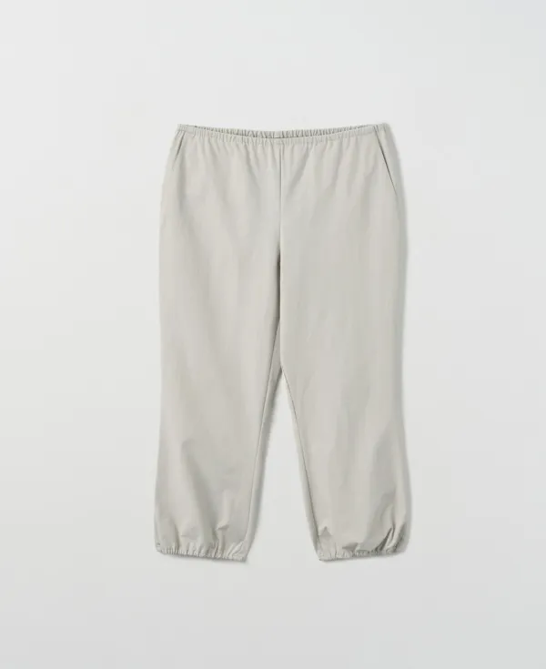 Summer Easy Banding Pants_LIGHT GREY