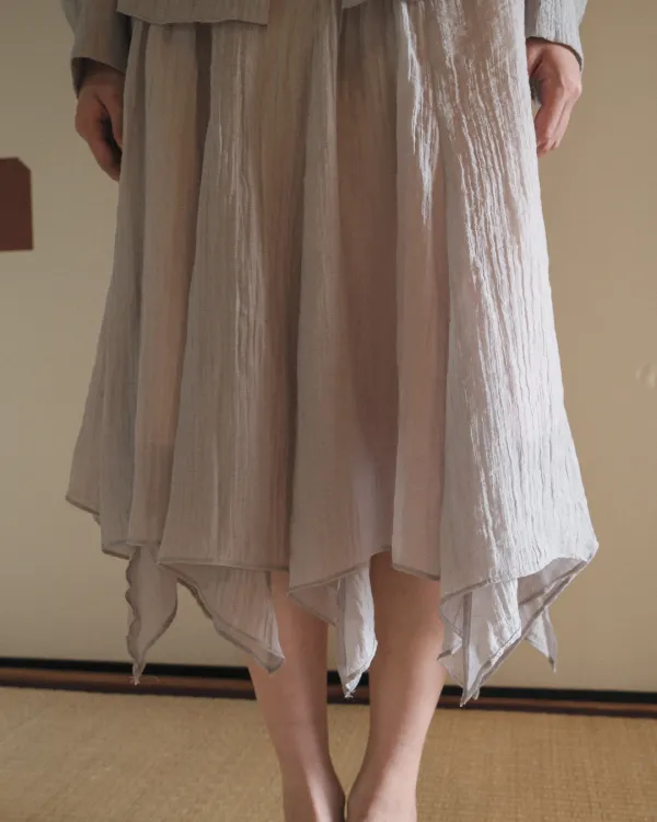 flétta Mixed Color Skirt