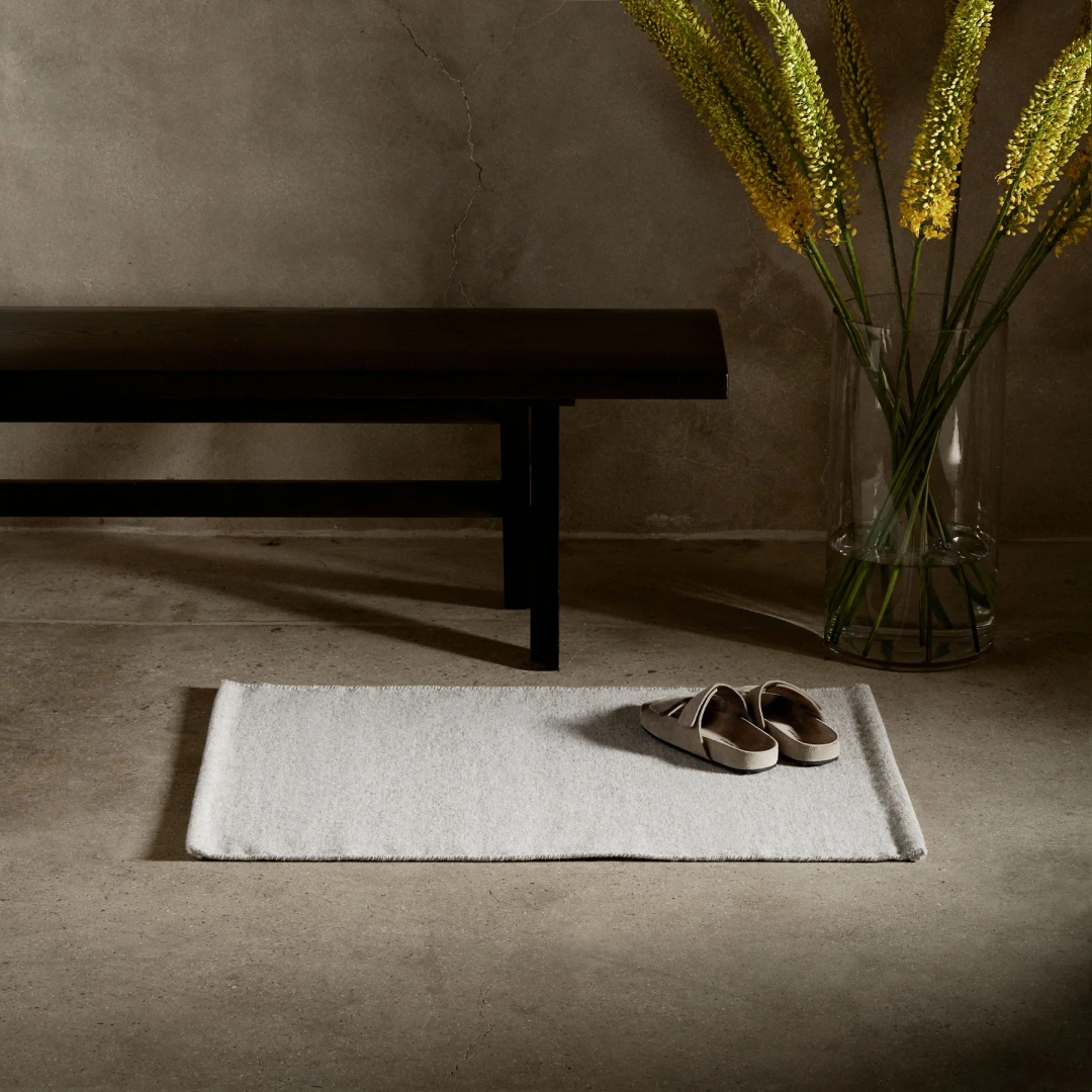 제임스펄스 Solid Entry Mat - Light Grey Marled 상품 이미지 1