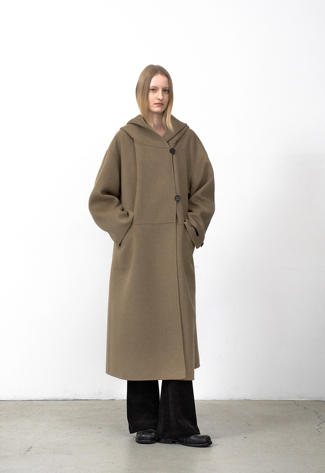아뜰리에 나인 (CT-1456)ROMY HOOD HANDMADE COAT 상품 이미지 3