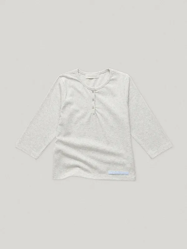 Mel Gray Off Duty Button Tee (4th)