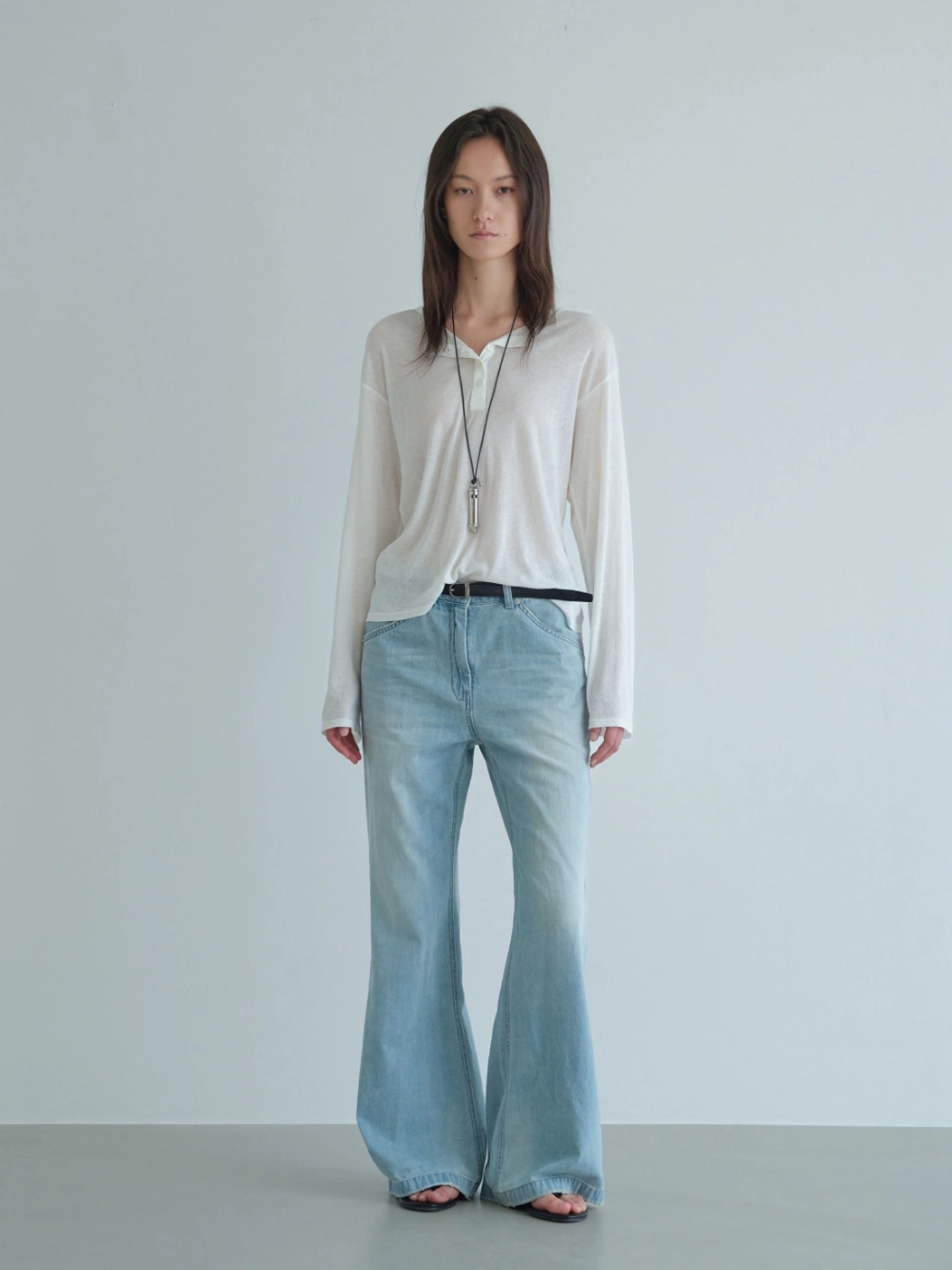 로우클래식 Bootcut Light Denim_Light Blue 상품 이미지 2