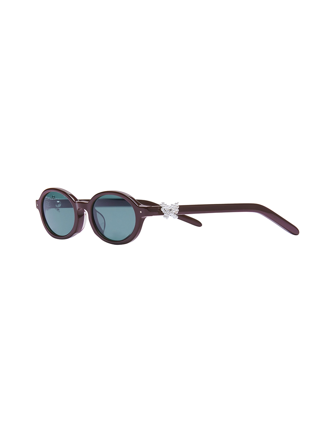 마르디 메크르디 ROUND SUNGLASSES M.O-001_CHOCOLATE 상품 이미지 2