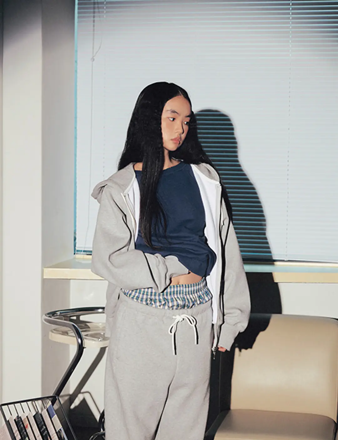 프레클 basic hood zip-up 상품 이미지 2