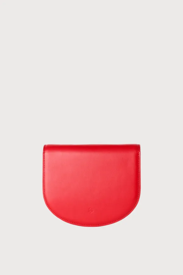 Part.5 Halfmoon bag (mini red)