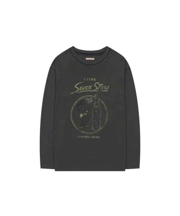 A3628 Vintage soda 롱 슬리브_Charcoal