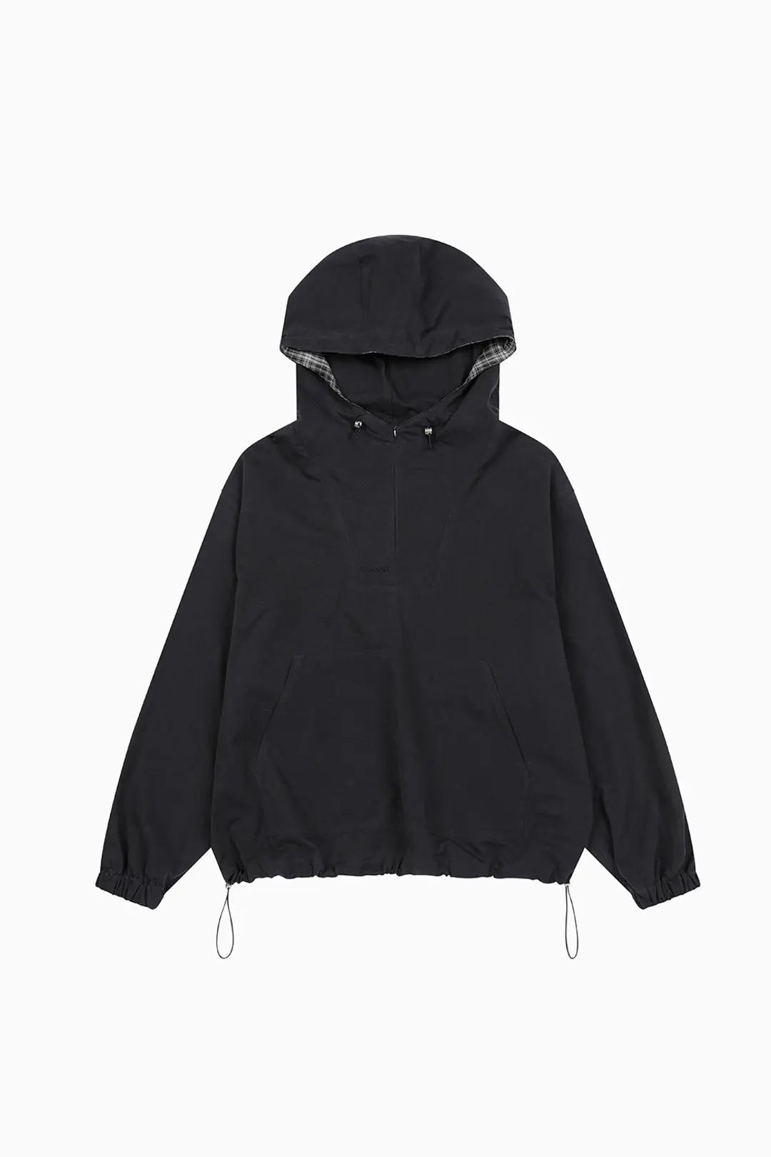 오헤시오 HOODED ANORAK, NAVY 상품 이미지 3
