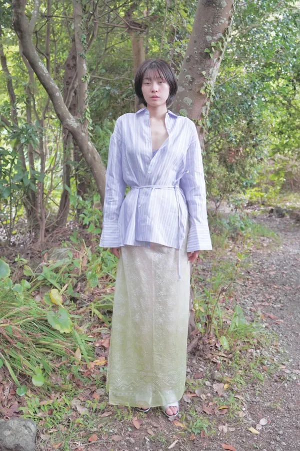 Champa Scarf_Olive