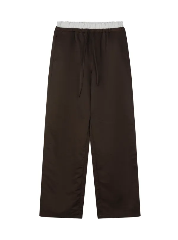 DOUBLE TRACK PANTS (BROWN)