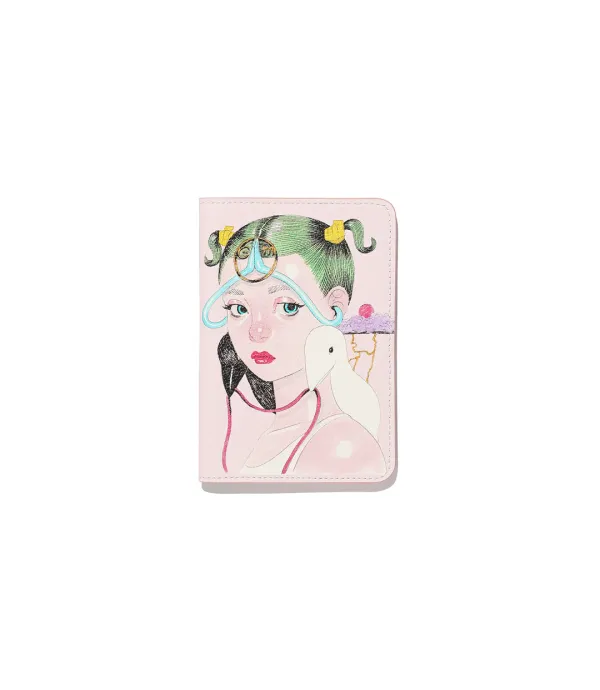 gakiya isamu passport case[pink]