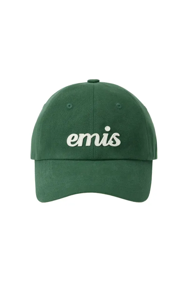 APPLIQUE BALL CAP-GREEN