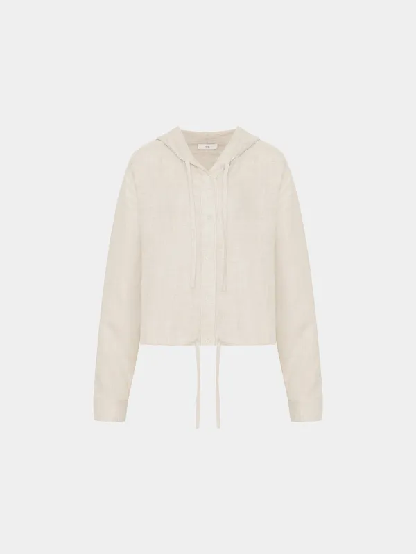 Ophelie lyocell linen hooded JK