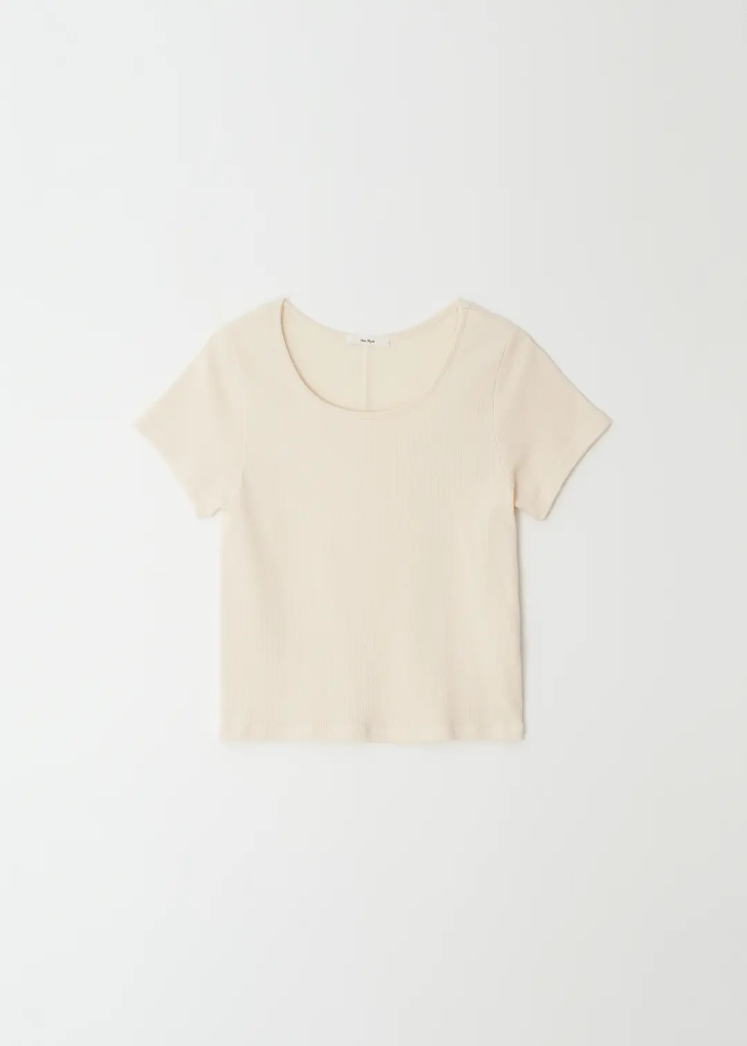 더라이 Waffle T-shirt(Ivory) 상품 이미지 1