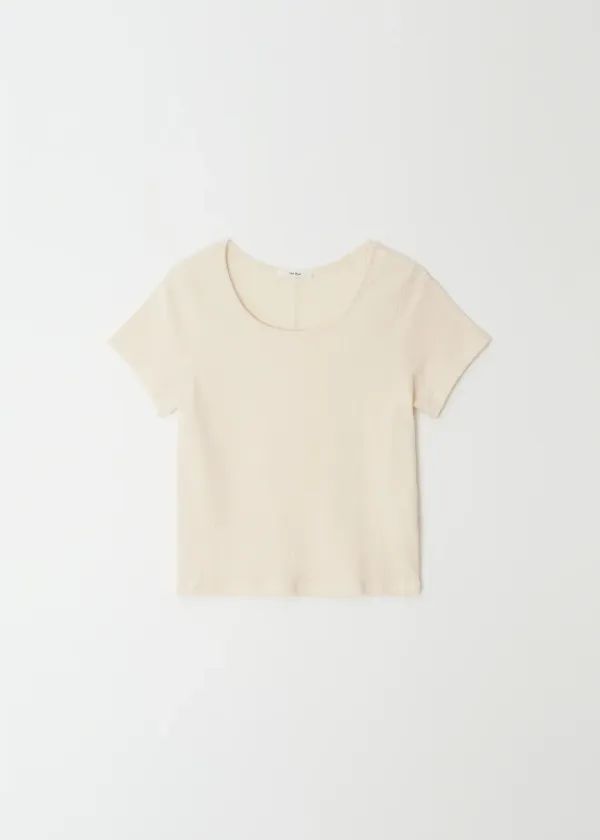 Waffle T-shirt(Ivory)