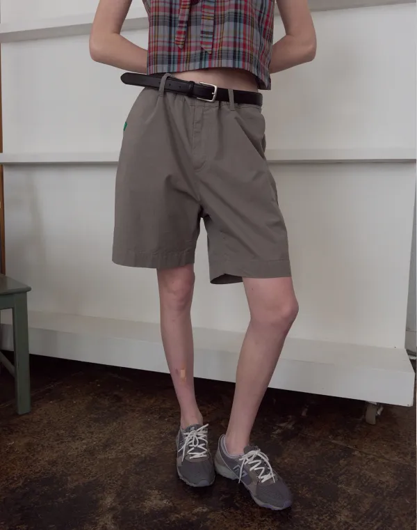370. Bermuda Pants _ Stone