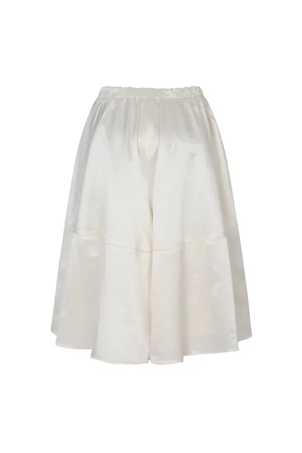 PETRA WOOL-SILK BERMUDA PANTS