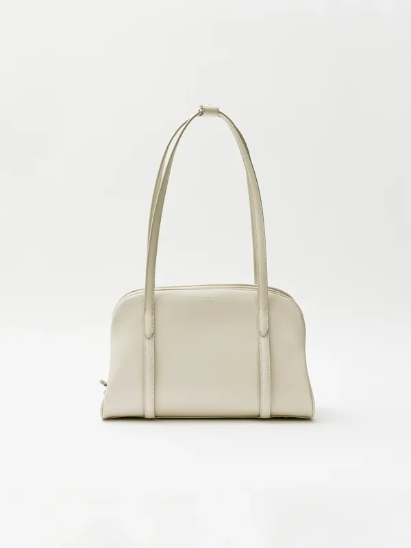 Moment medium shoulder bag Ivory