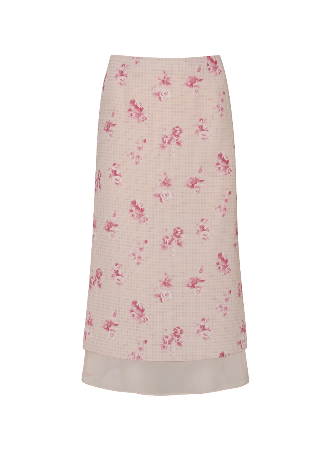루루서울 BonBon Floral Layered Skirt (Apricot) 상품 이미지 1