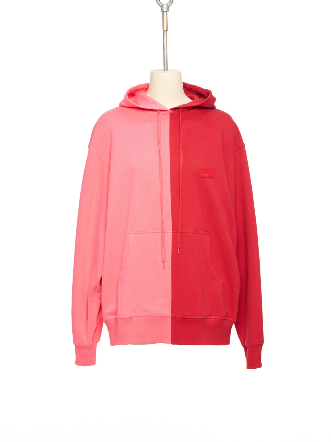 푸쉬버튼 PS26 PINK COLOR BLOCK HOODIE 상품 이미지 1