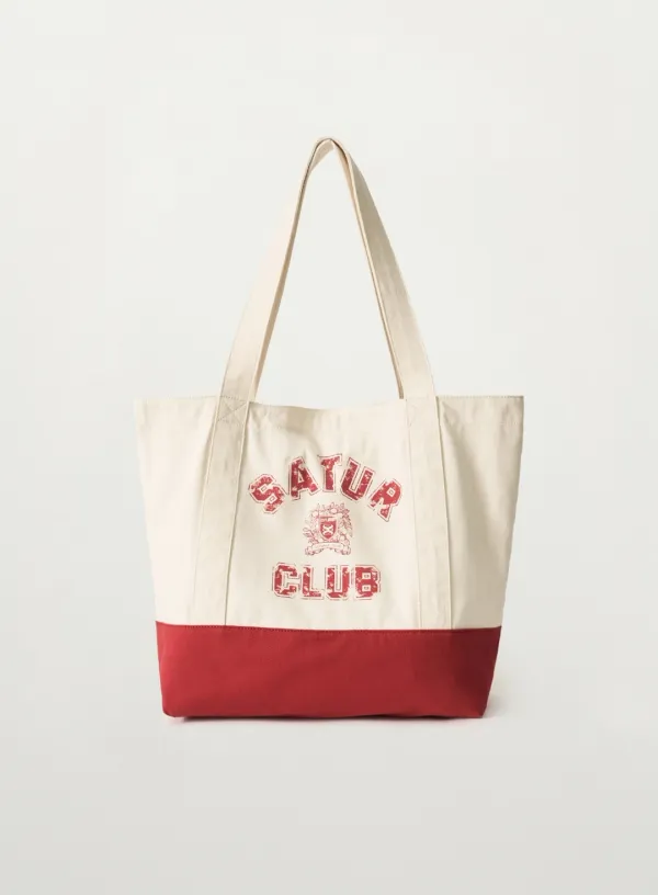 Classic Reversible Shoulder Bag - Red