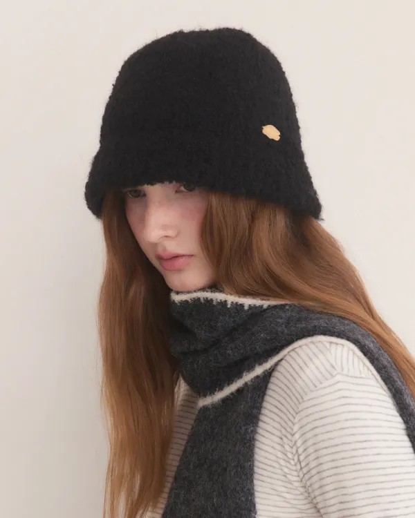 Bouckle gold clouod charm beanie - 2color