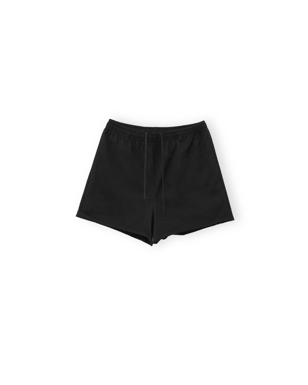 브라운야드 W Cut Off Single Shorts, Black 상품 이미지 1