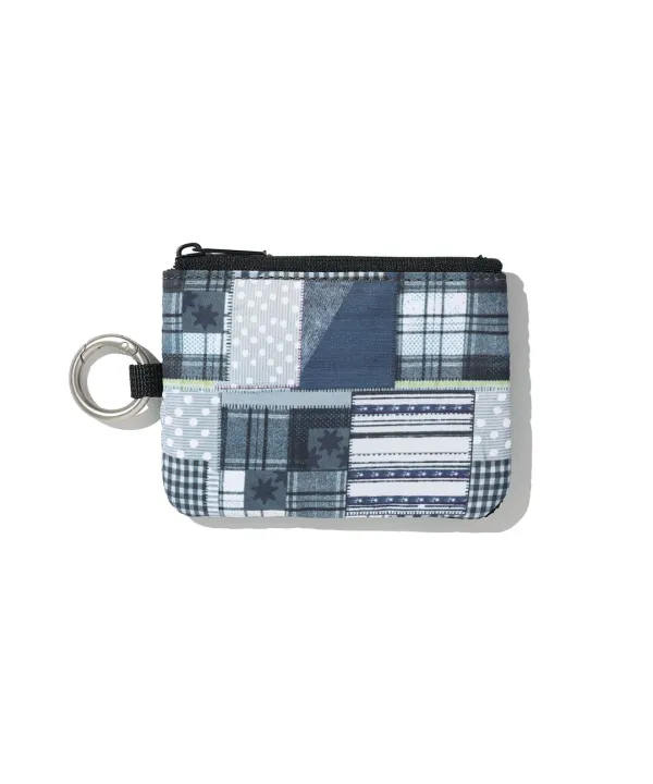 patchwork card pouch[navy]