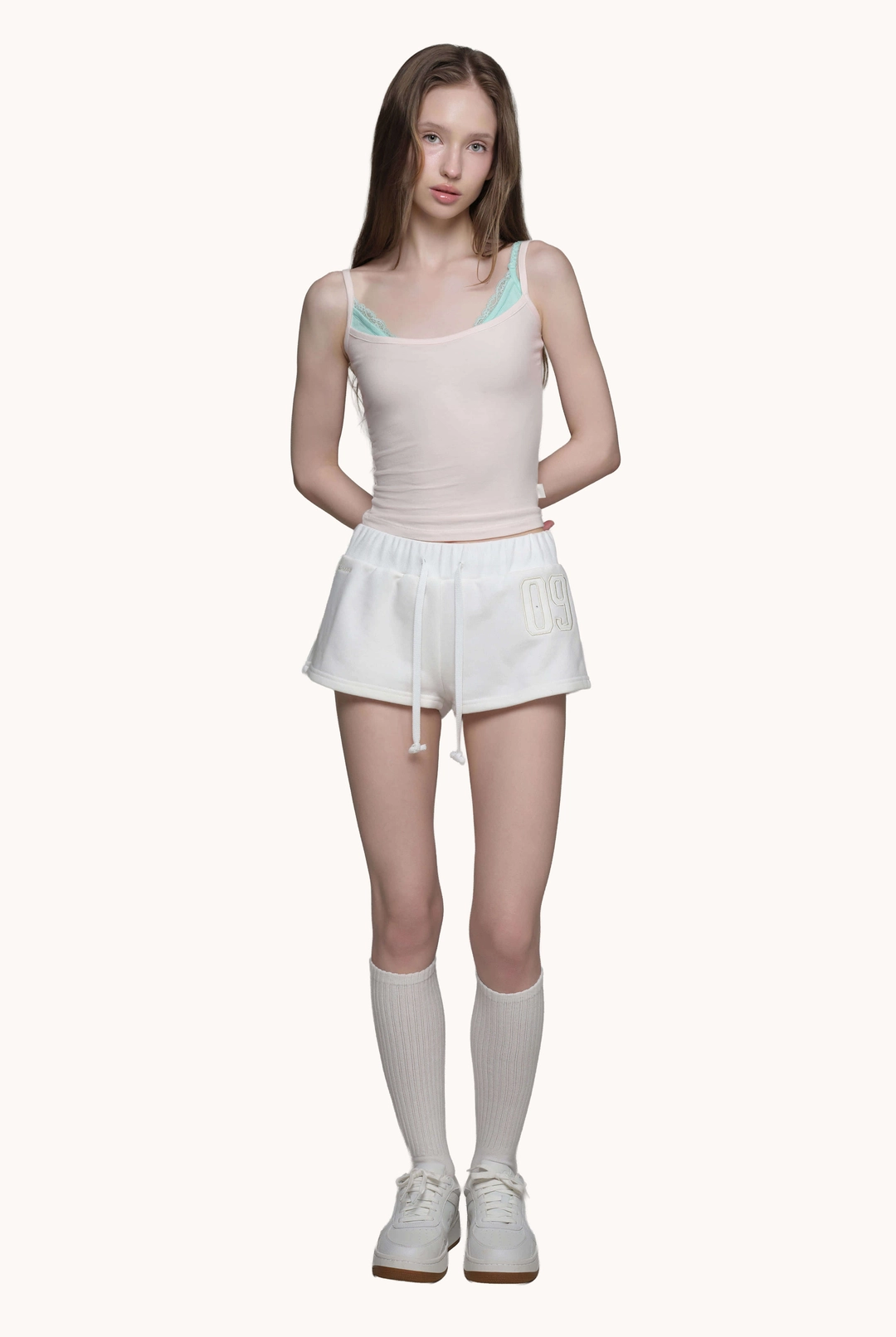 클리시어 Summer breeze layered sleeveless, Pink 상품 이미지 1