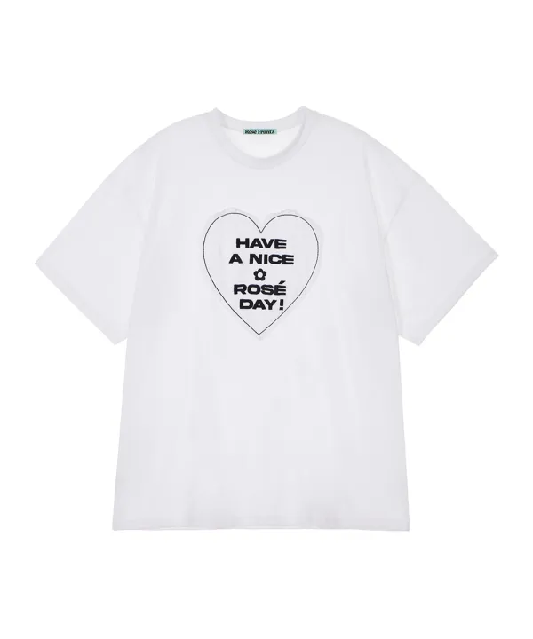 In the Heart T-shirt [White]