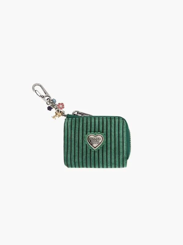 MGSWD | PEANUTS MINI ZIPPER WALLET_green