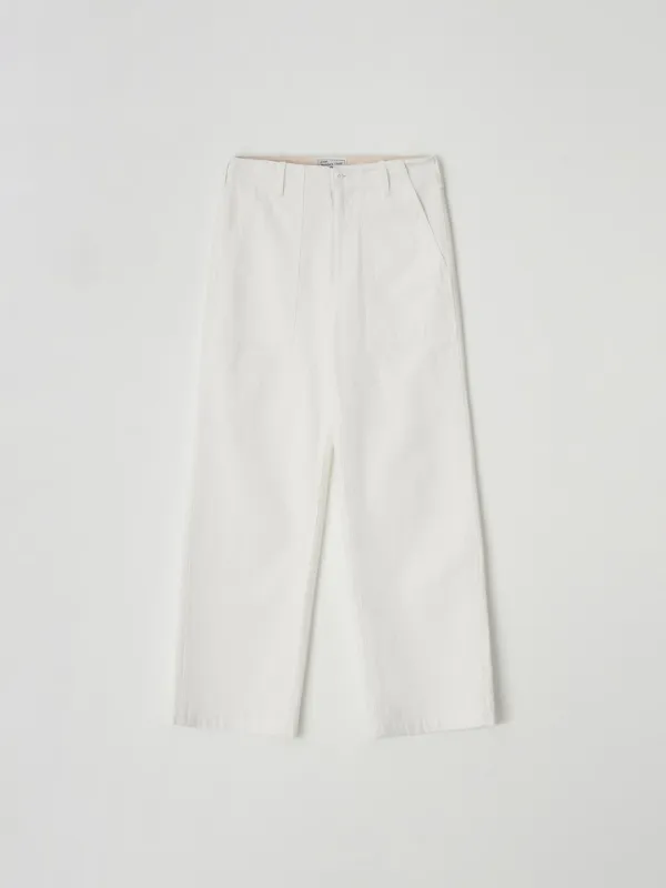 L\'eau HBT fatigue pants_off white