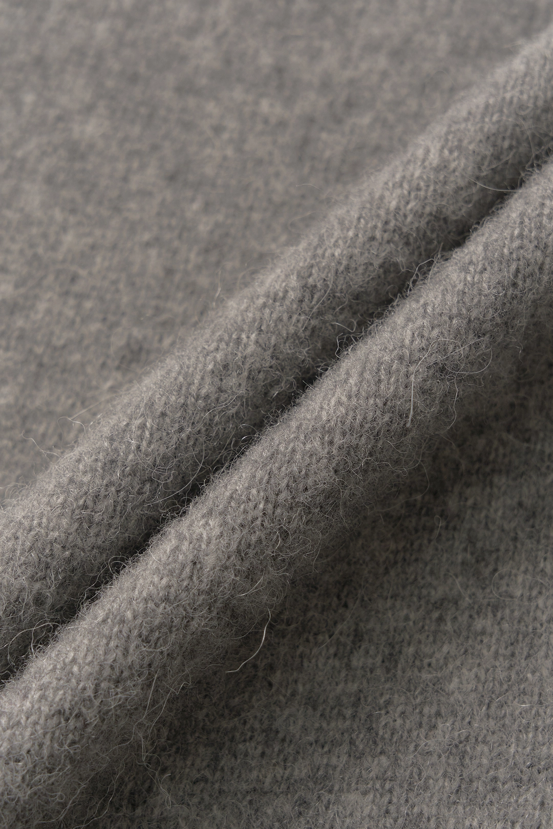 낫띵리튼 2ND / Bisou baby alpaca muffler (Light gray) 상품 이미지 3