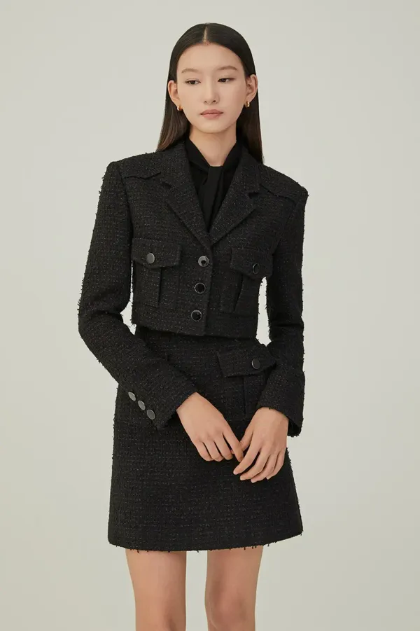 NO.32 JACKET - BLACK