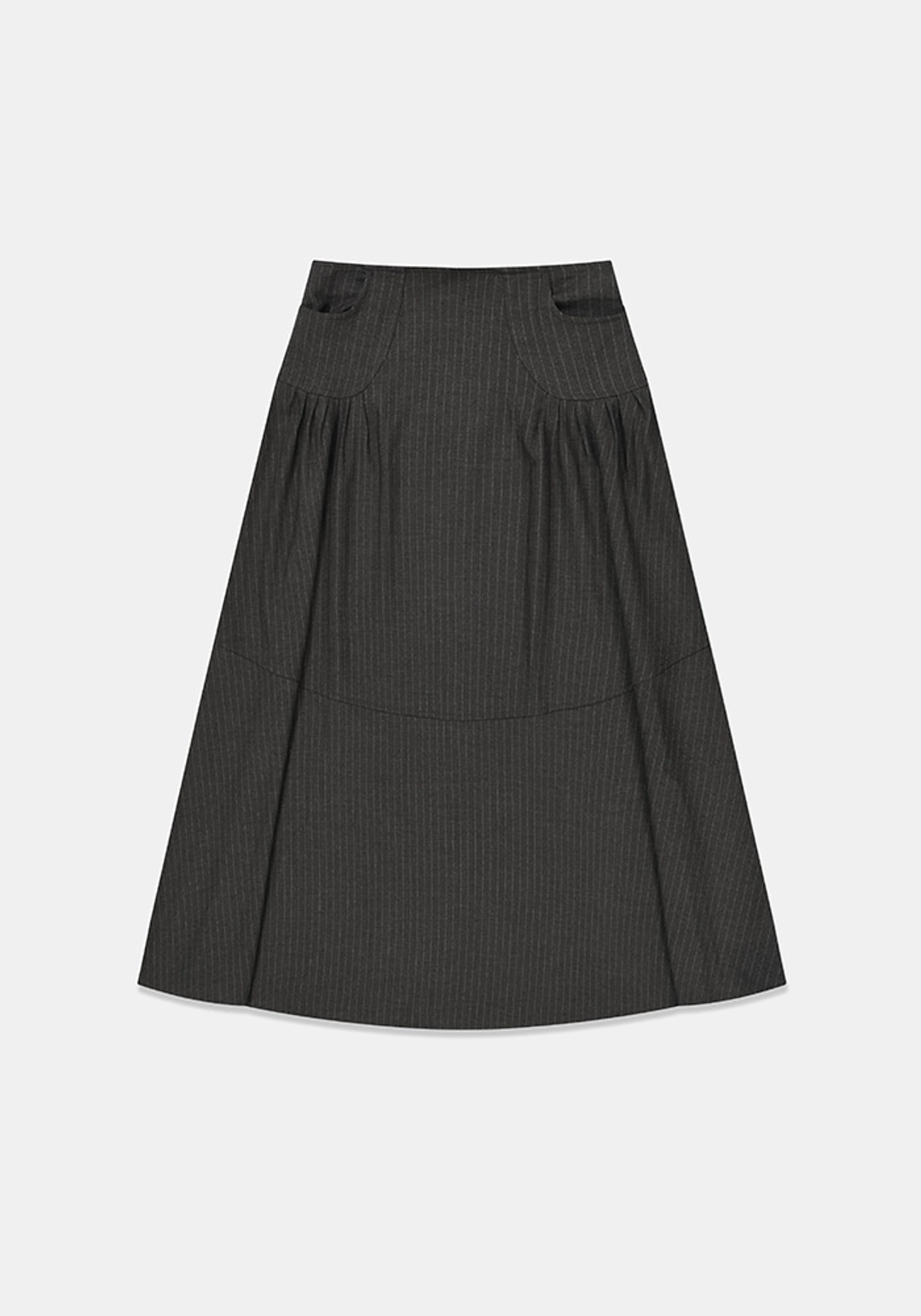 이브세이지 Stripe shirring skirt 상품 이미지 3