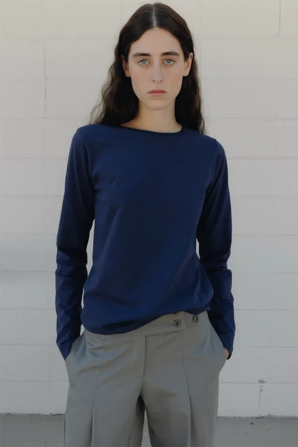 Effie long sleeve (navy)