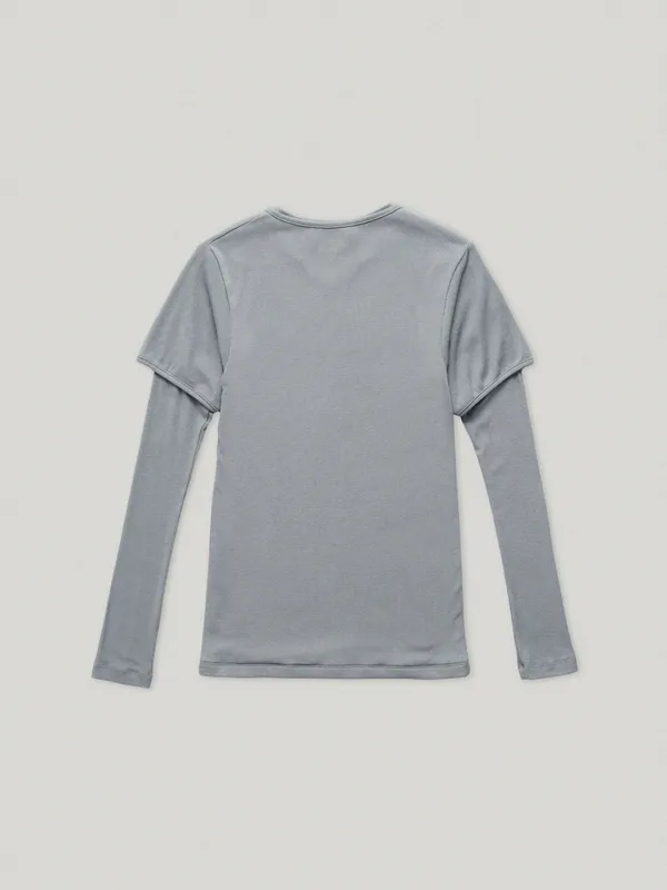 Bobo Layered Tee Gray (2nd)