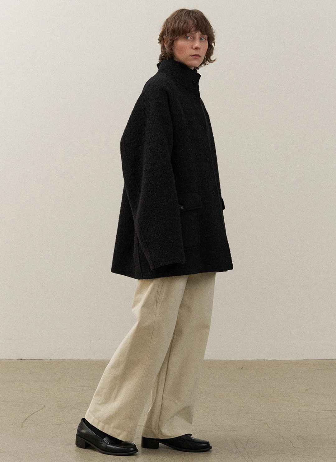 르닐 Mott Handmade Coat (Black) 상품 이미지 3