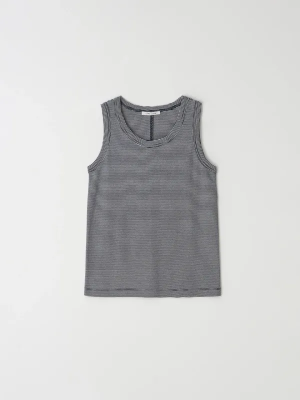 [2nd_6/26 예약발송] L\'eau sleeveless_navy stripe